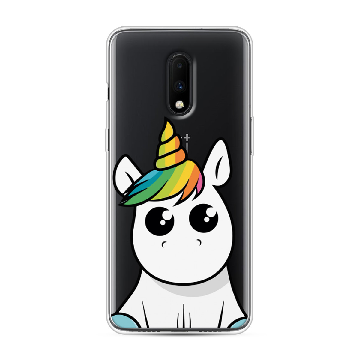 Силиконовый чехол Глазастый единорог на OnePlus 7 / Ван Плас 7 — купить ...
