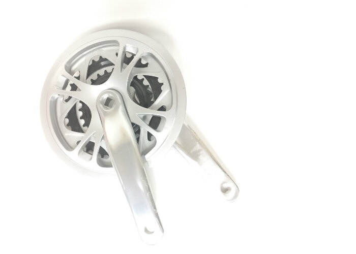 Комплект шатунов велосипеда 26" длина 170мм на 28/38/48 зуб. — купить в ...