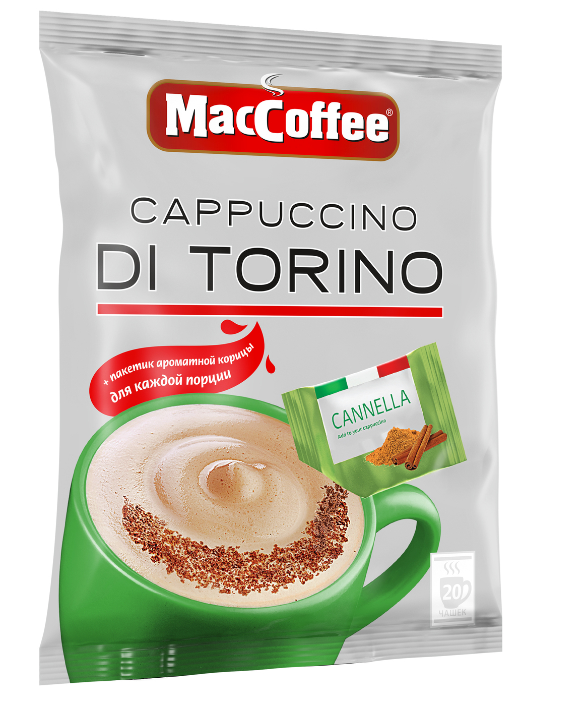 напиток кофейный cappuccino di torino. кофе maccoffee cappuccino di torino.