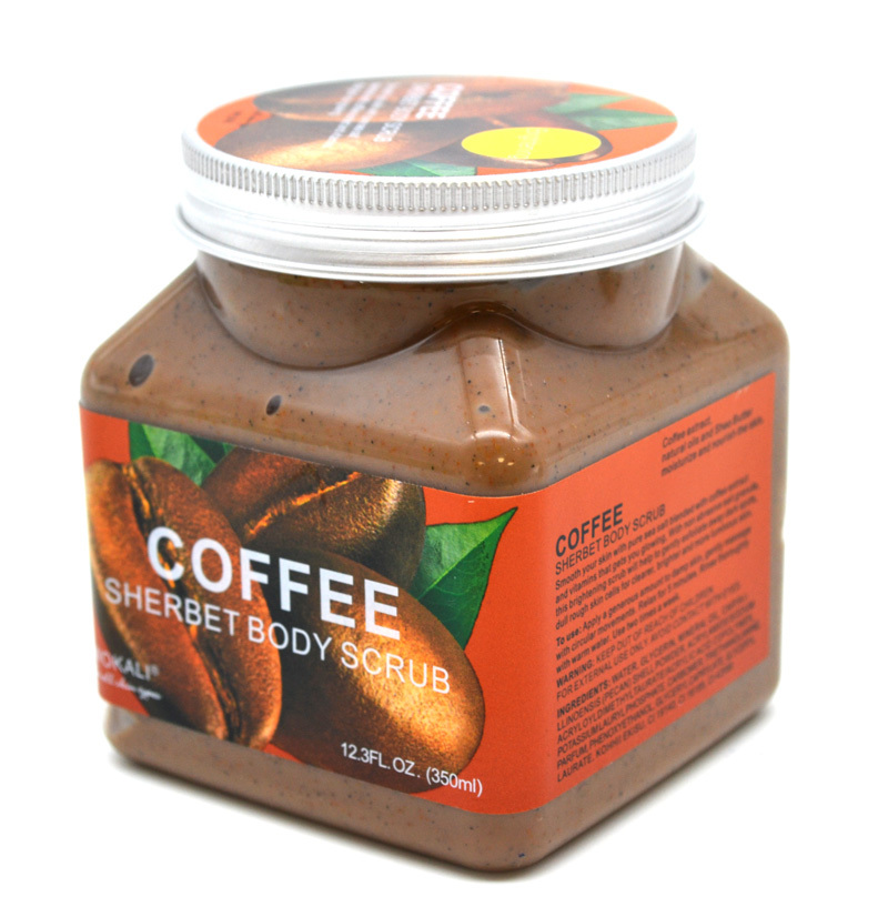 Wokali Скраб для тела Wokali COFFE Sherbet Body Scrub с кофе 350 мл