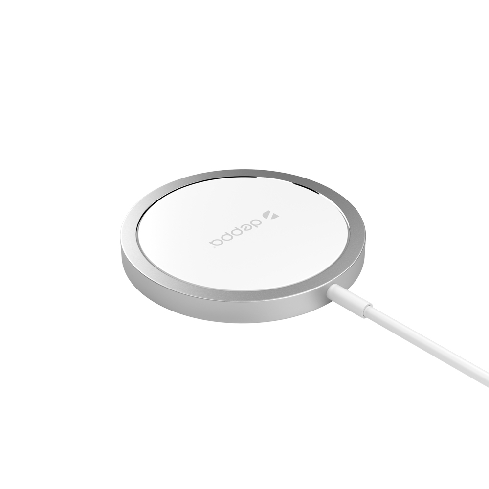 Беспроводное зарядное устройство Deppa MagSafe для Apple iPhone 12 / Qi ...