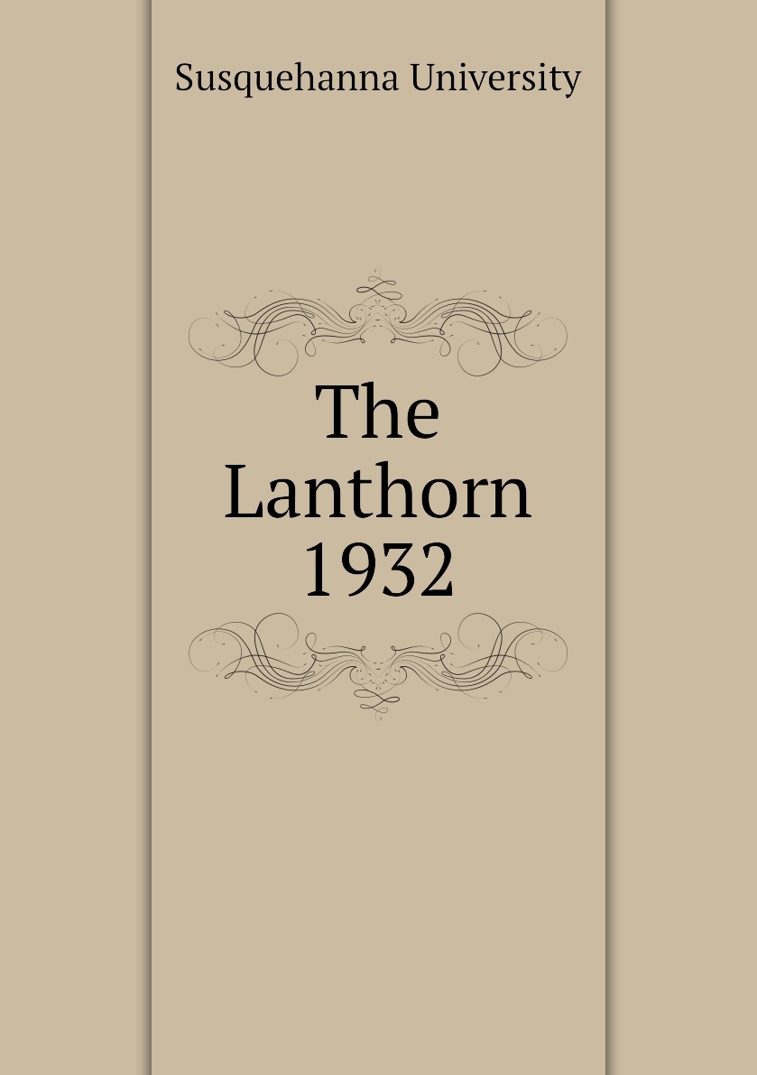1932 книга. Lanthorn.