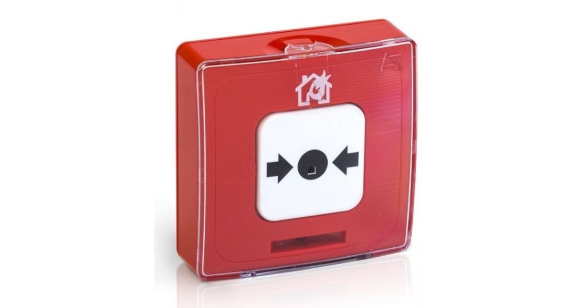 Извещатель пожарный ручной, питание по ШС 9-30В ток 50мкА, -40...+60С ...