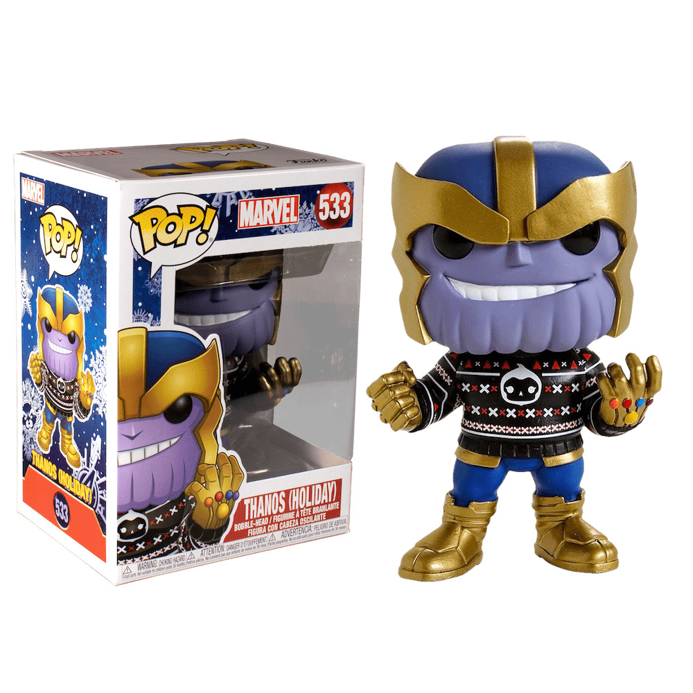 holiday thanos funko pop