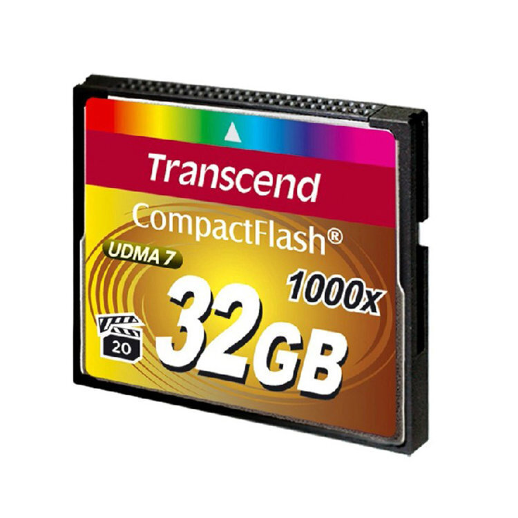 Карта памяти transcend compact flash 64gb