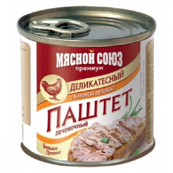 Паштет из куриной печени 240гр 6 шт — купить в интернет-магазине OZON с ...