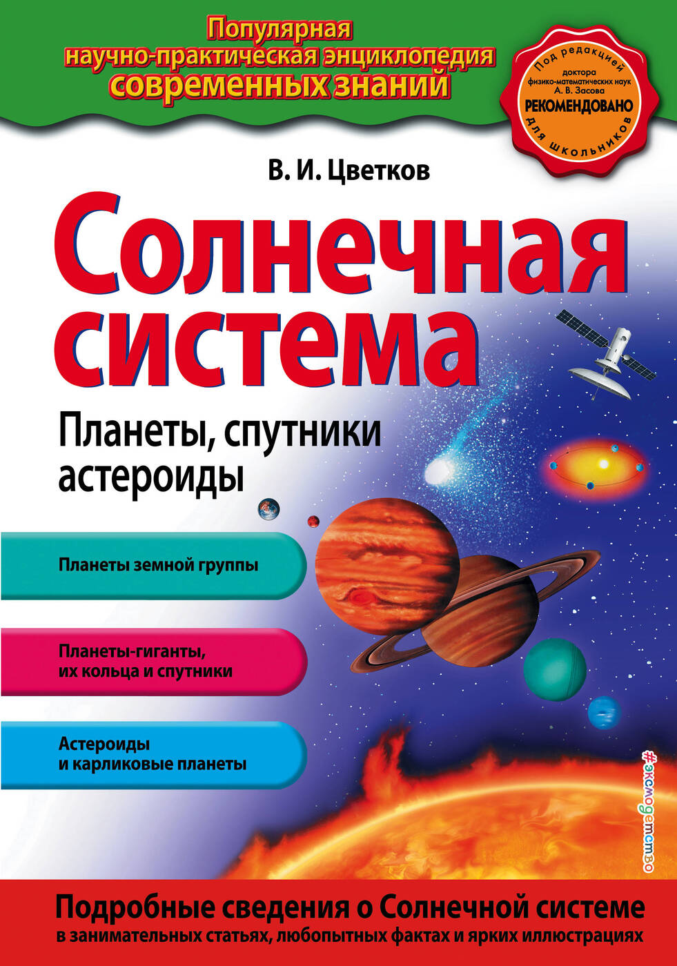 Солнечная система. Планеты, спутники, астероиды (ПР)