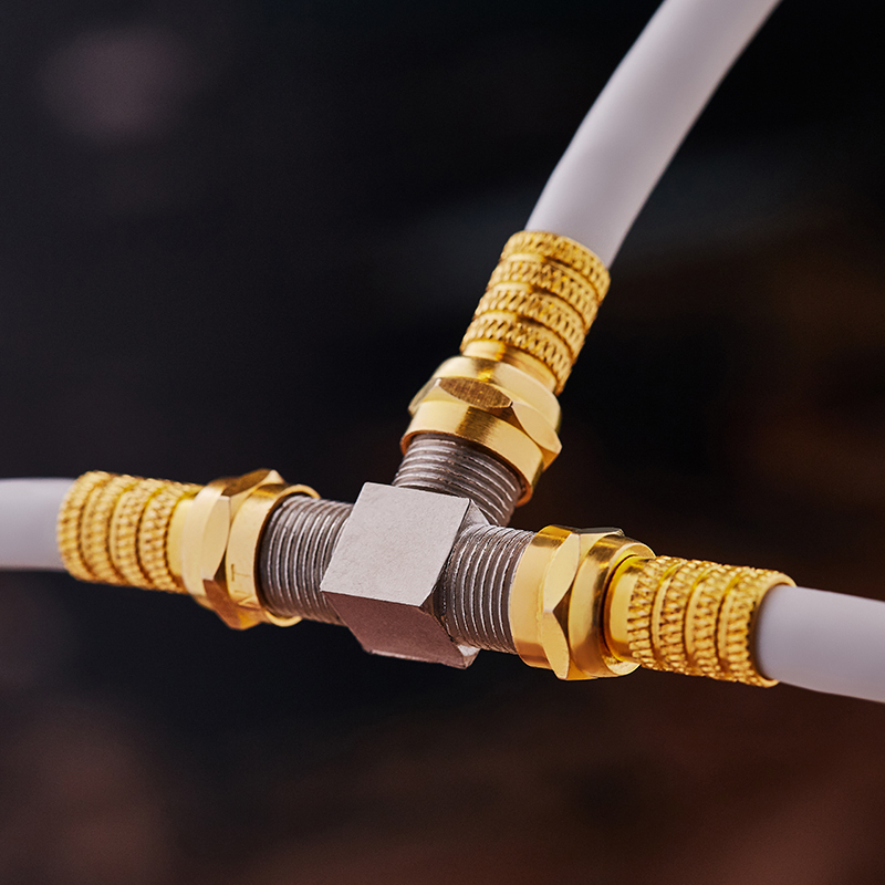 Соединение антенного кабеля