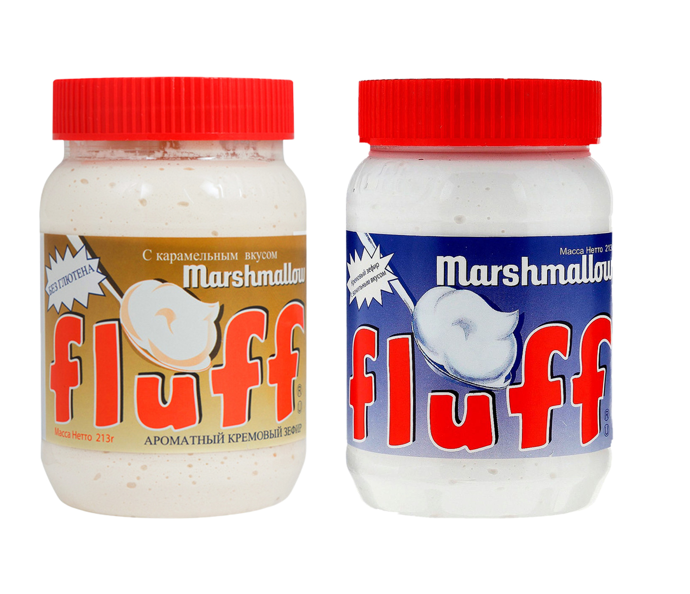 Набор маршмеллоу Fluff:Нежный кремово-ванильный маршмеллоу Fluff 213 гр.Неж...