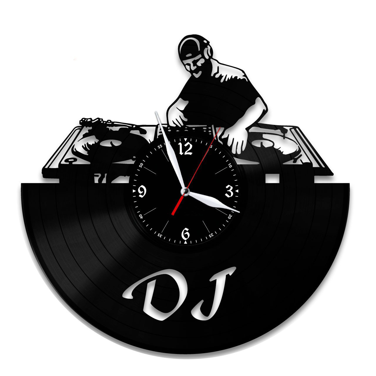 Час час dj. Из виниловых пластинок. часы dj. пластинка диджея. виниловая пластинка логотип.