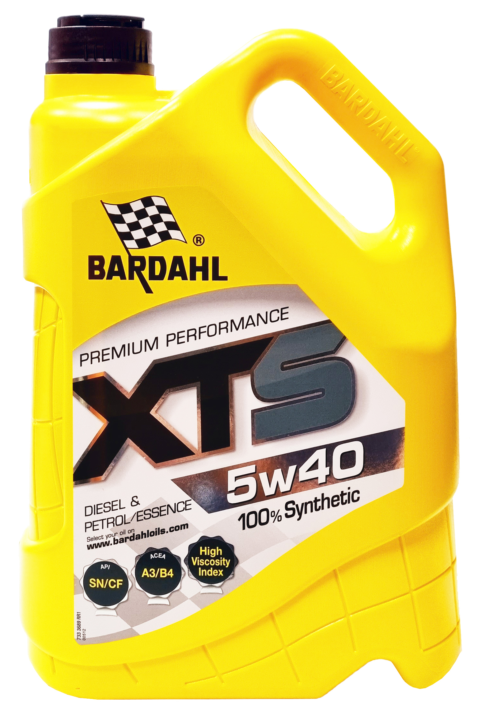 BardahlXts5W-40,Масломоторное,Синтетическое,5л