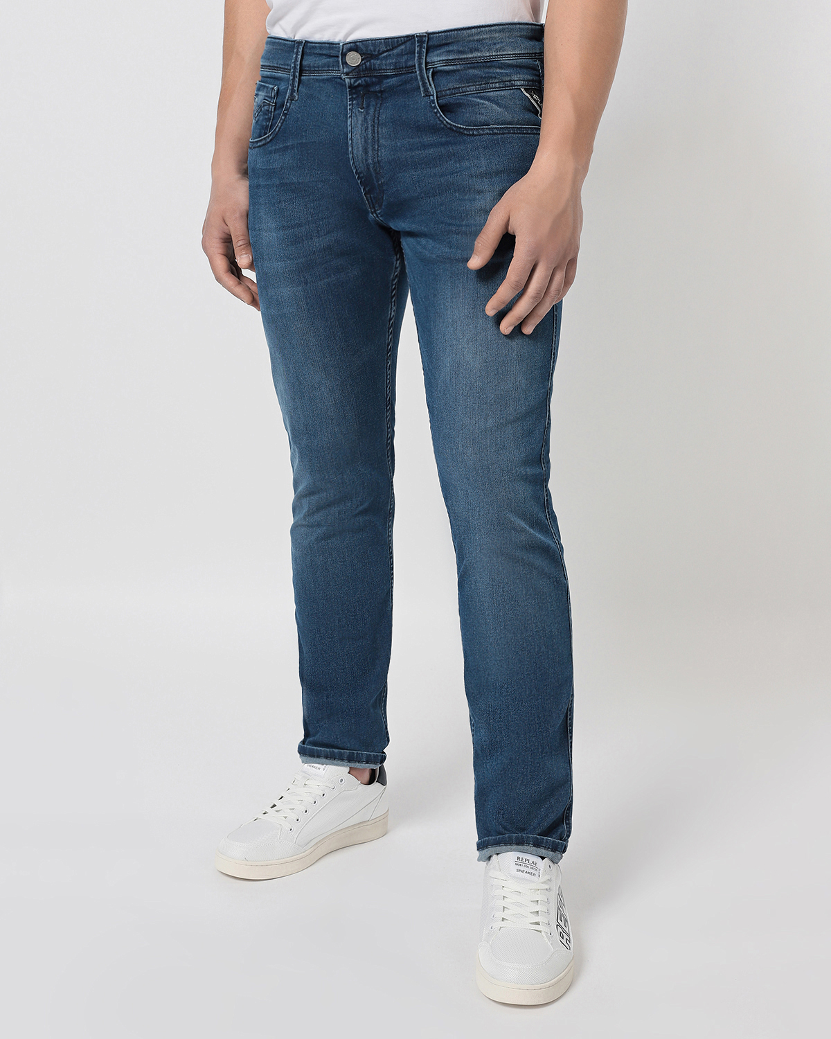 Джинсы Replay Anbass Slim Fit — купить 