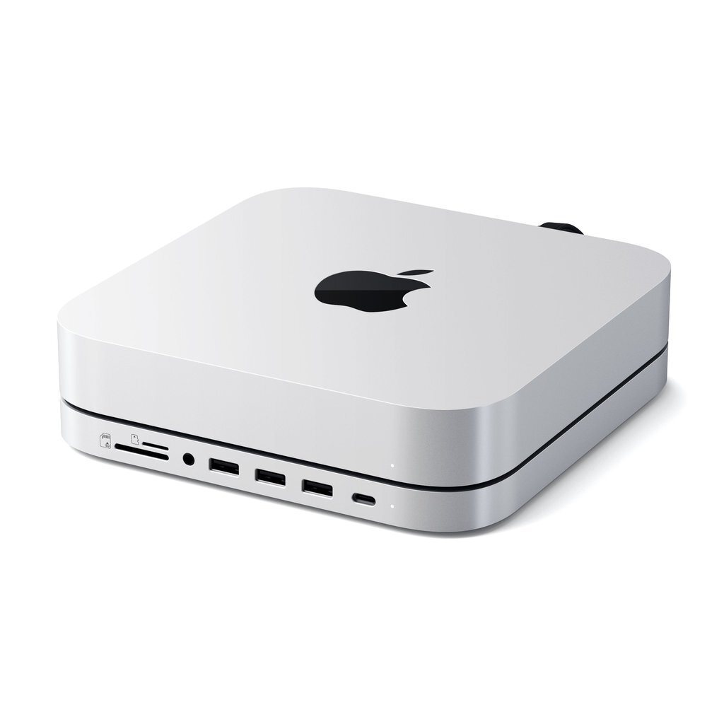 USB док станция с подставкой Satechi ST-MMSHS Mac Mini Stand и Hub для ...
