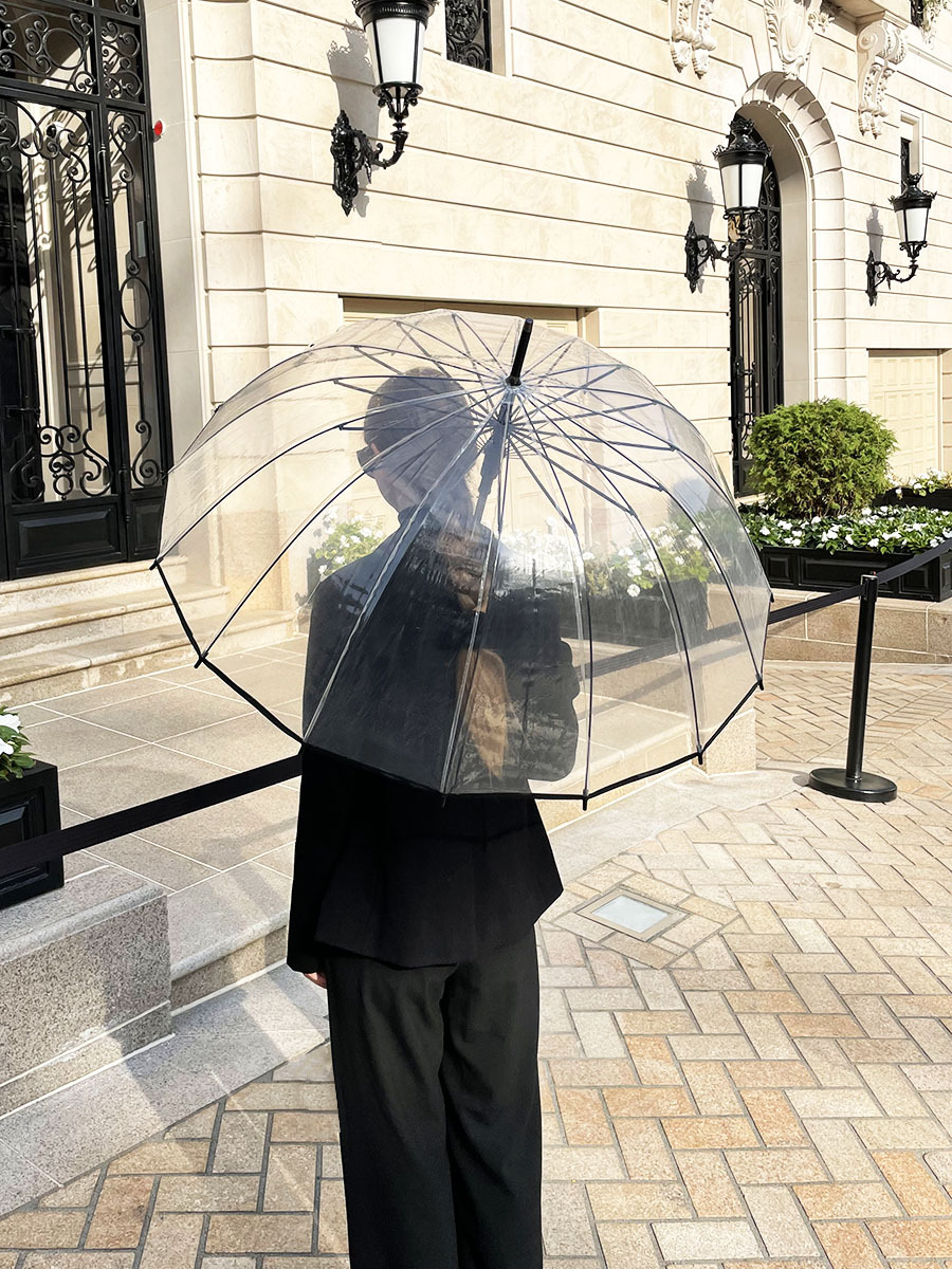 Прозрачные зонтики купить. Зонт Meddo. Meddo зонт Umbrella. Зонт прозрачный. Зонт-трость прозрачный.