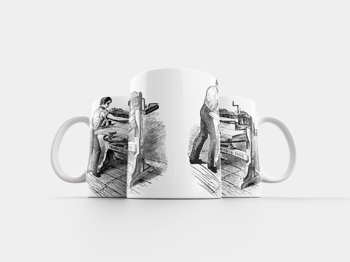 Принтер для нанесения рисунка на кружку