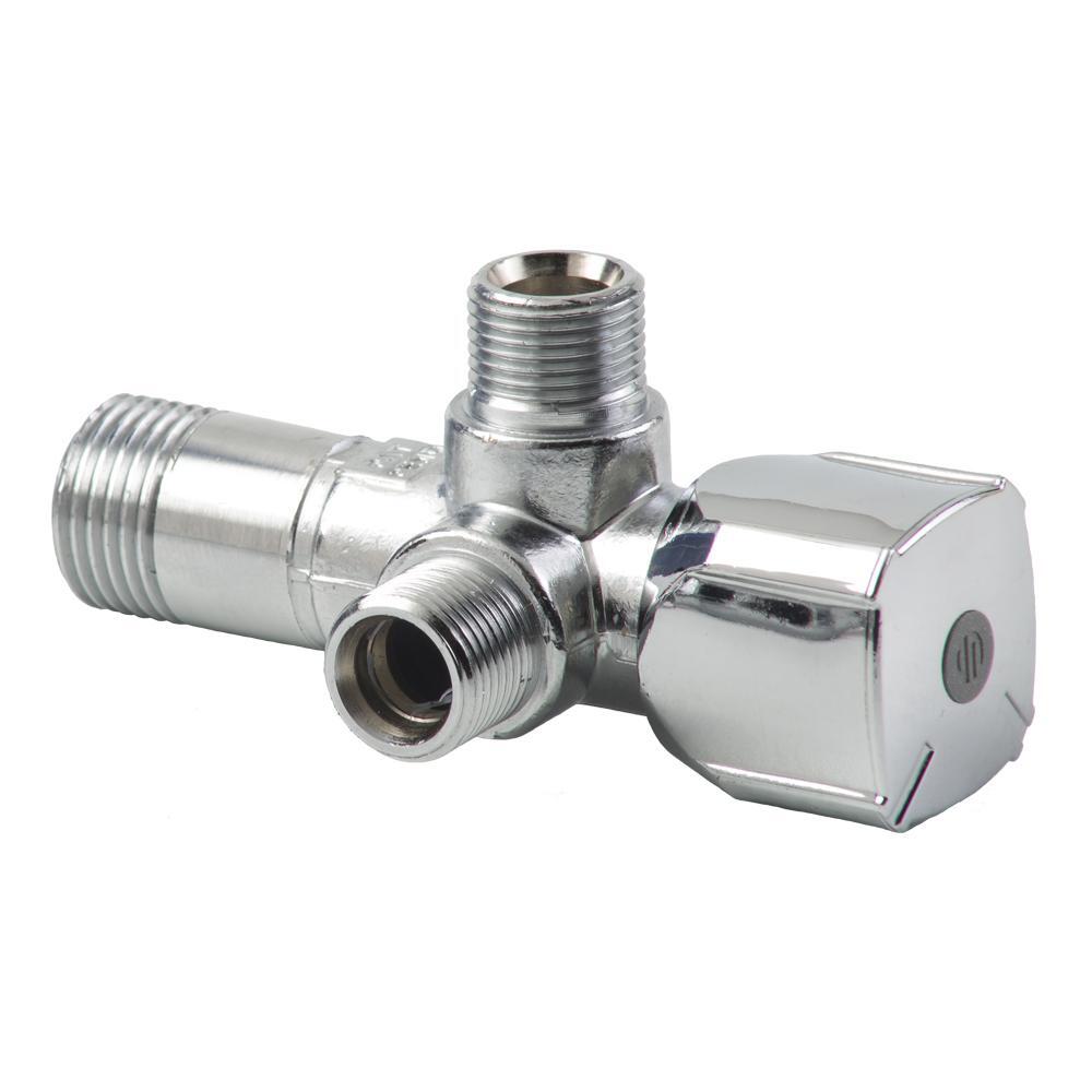 Кран угловой 3хпроходной A-80 MAC TWIN 1/2 x 3/4 x 3/4 ARCO - купить по ...