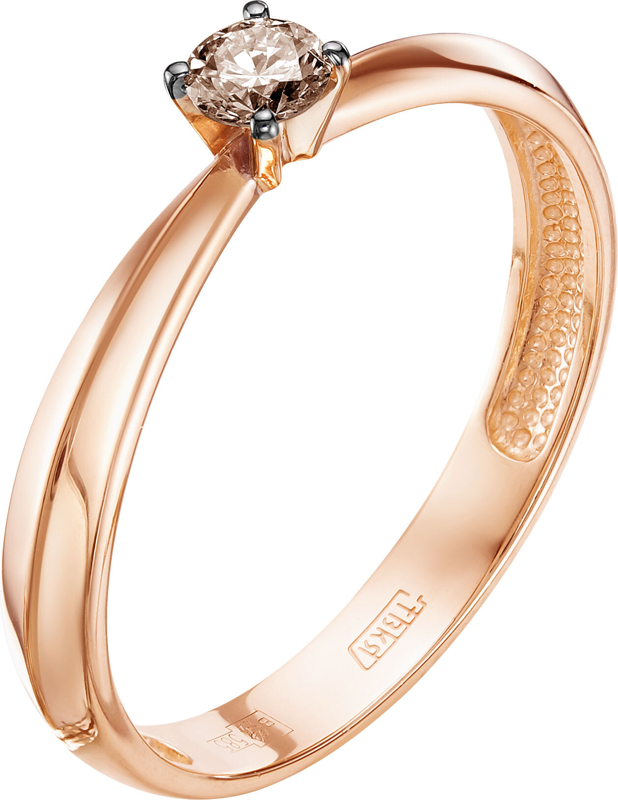 Золотое кольцо для предложения. Золотое кольцо Vesna Jewelry 1836-151-09-00 с бриллиантами. Помолвочное кольцо с бриллиантом красное золото. Золотое кольцо с бриллиантами артикул 7072008. Кольцо для предложения.