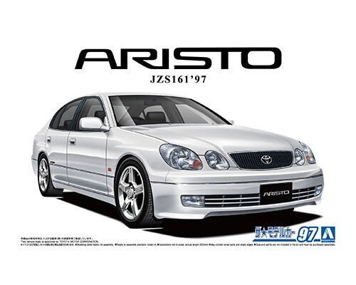 Сборная модель AOSHIMA 06195 JZS161 ARISTO V300 Vertex EDITION, 1/24