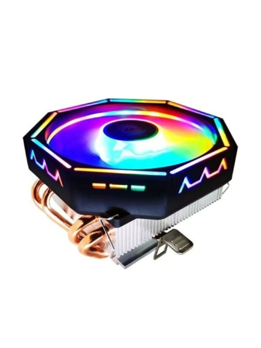Кулер (вентилятор) Snowman M400 с RGB подсветкой для процессора ...