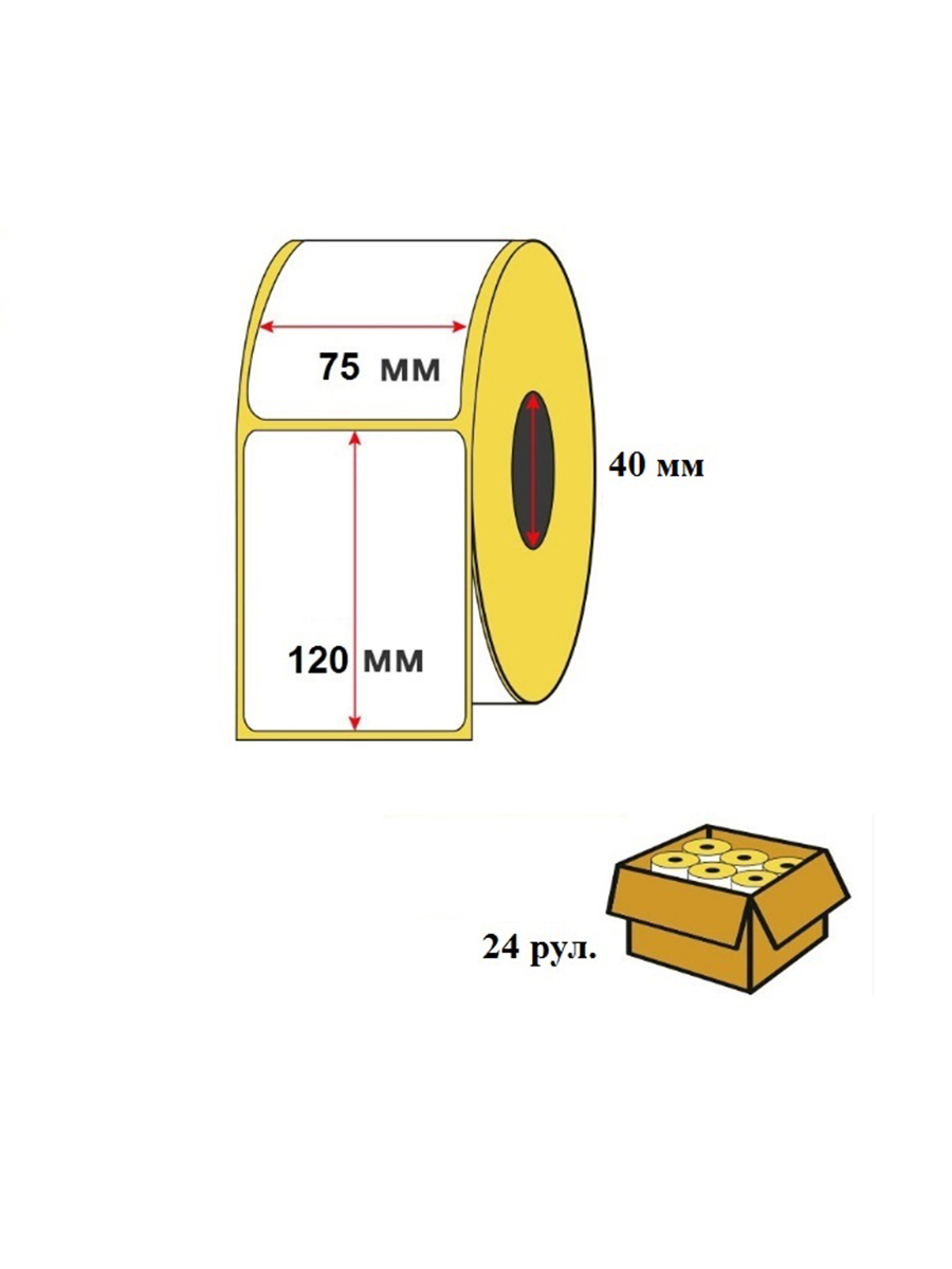 Ширина этикетки. Термоэтикетки 58х40 250 шт. Размеры этикеток для термопринтера. Диаметр рулона 75х120. Размеры этикеток для принтера этикеток.