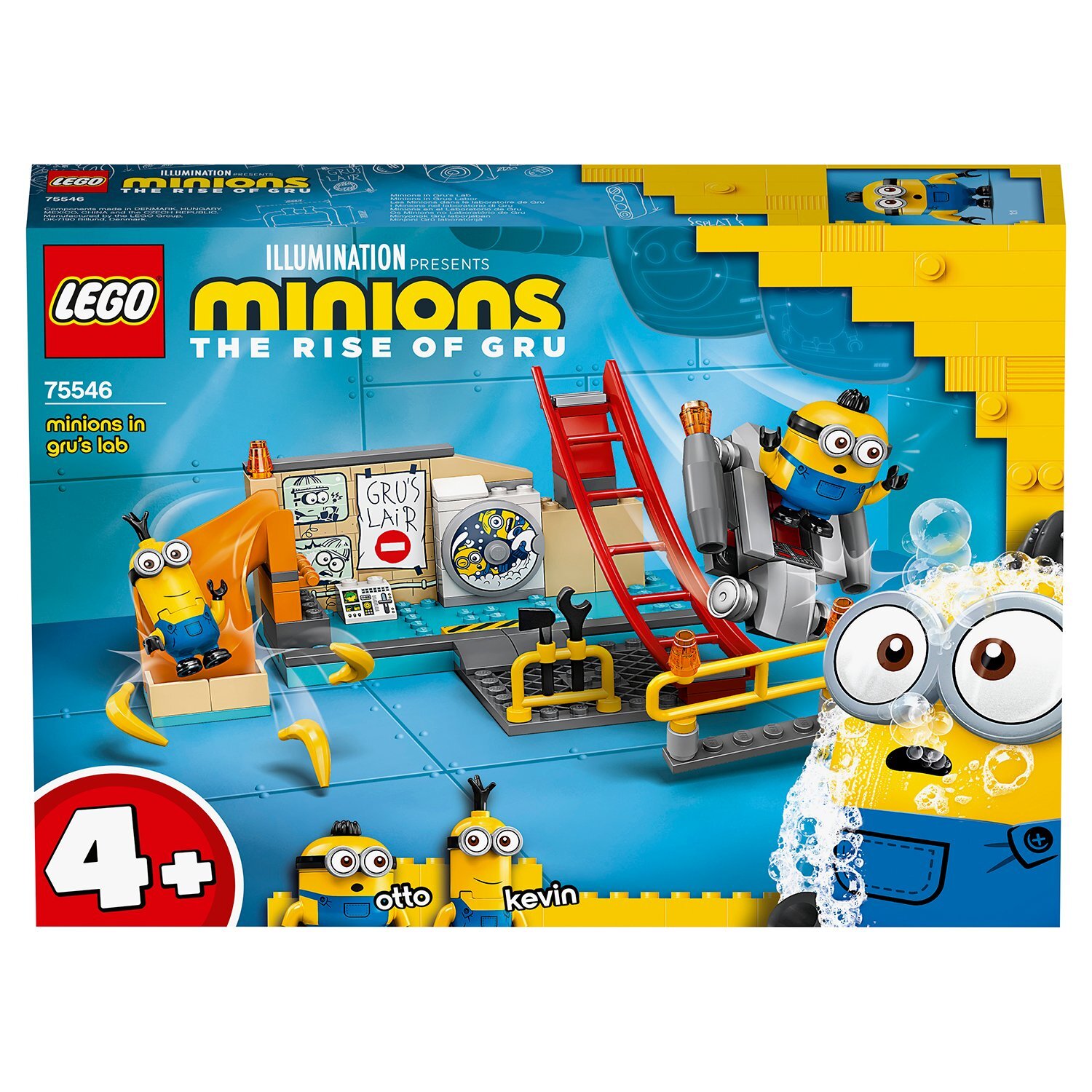 Конструктор LEGO Minions Миньоны в лаборатории Грю 75546 - купить с  доставкой по выгодным ценам в интернет-магазине OZON (178001093)