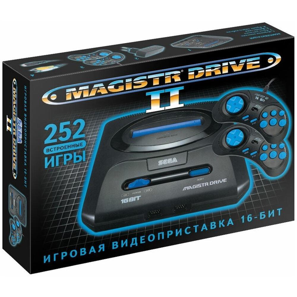 Характеристики Игровая приставка SEGA Magistr Mega Drive 2 black (252 ...