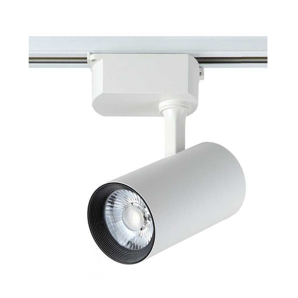 Однофазный LED светильник 20W 4000К для трека Crystal Lux CLT 0.11 (CLT 0.31 006 20W WH )