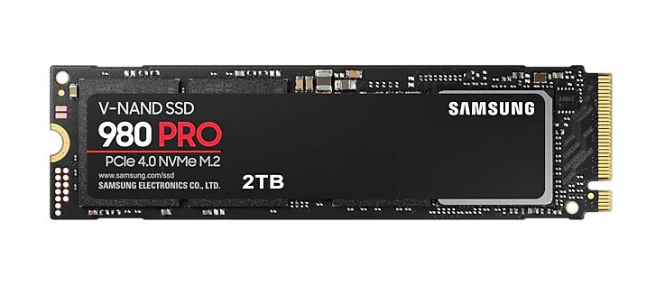 Samsung2ТБВнутреннийSSD-диск980PROM.2PCI-E4.0(MZ-V8P2T0BW)