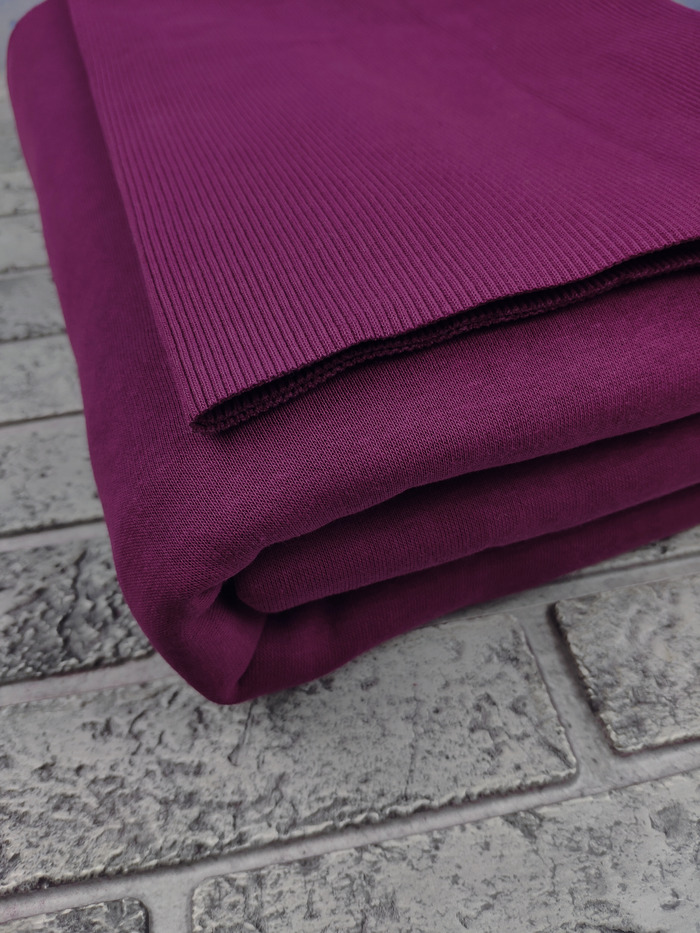 Набор футер начес 3х нитка + кашкорсе, 100х170 см., вишня l футер с ...