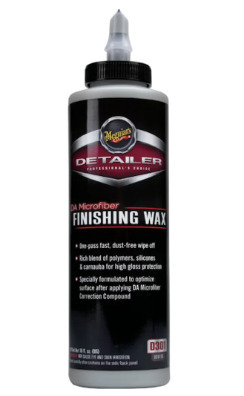 Финишный Воск DA Microfiber Finishing Wax Meguiar's, 473 мл.