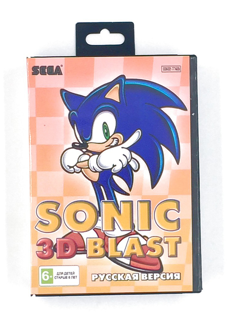 Картридж Игра Sega Sonic 3D Blast - купить по выгодной цене в  интернет-магазине OZON (226246034)