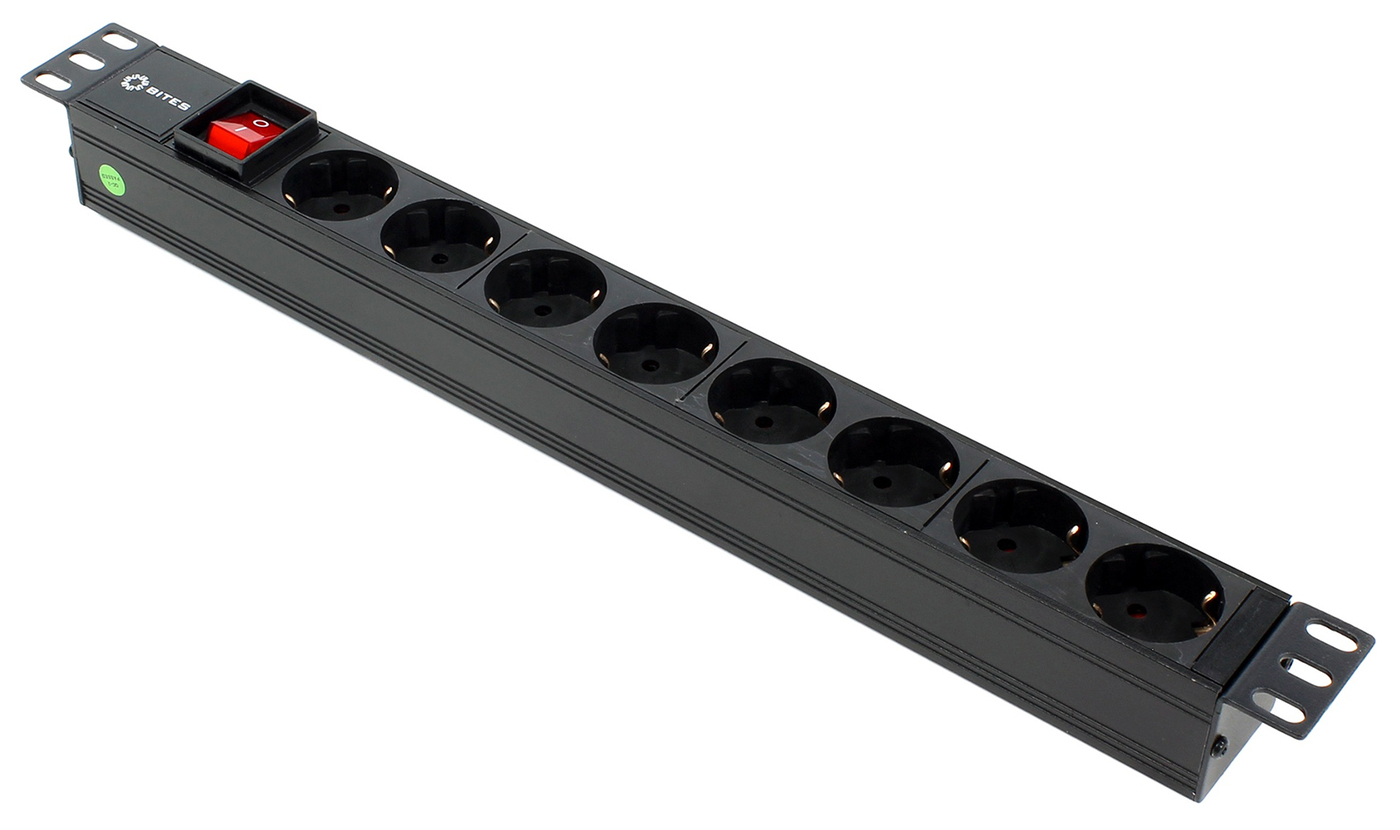 Блок розеток 5bites pdu819a-07 8s,al,Switch,1u,19