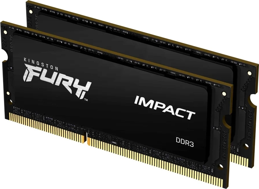 KingstonFuryОперативнаяпамятьImpactDDR3L1866МГц2x8ГБ(KF318LS11IBK2/16).Уцененныйтовар