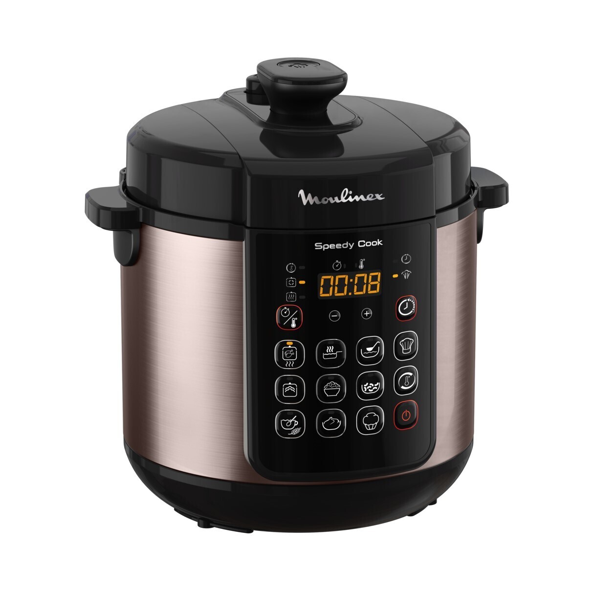 Мультиварка скороварка Moulinex Speedy Cook CE222B32, 5 л, 10 программ