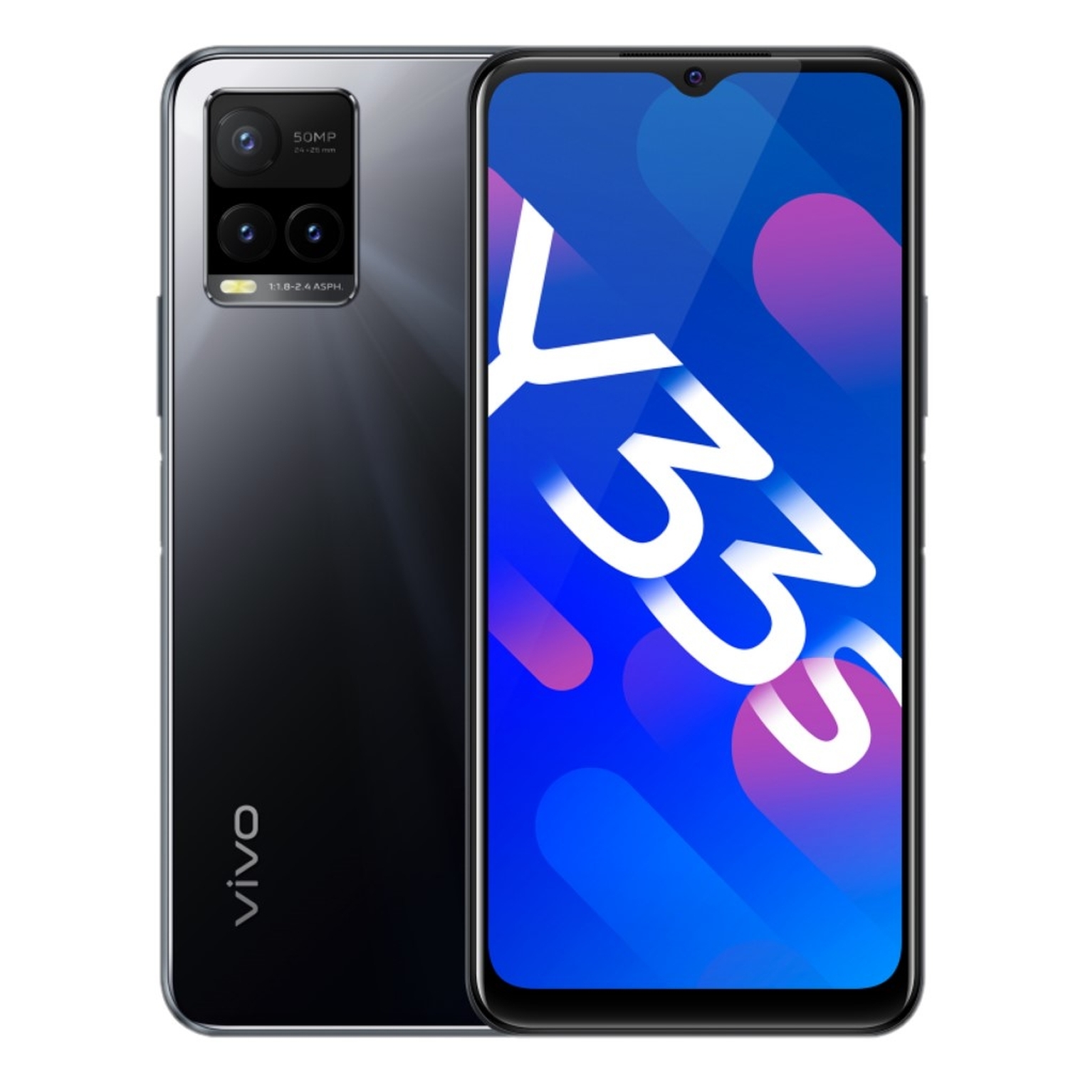 Vivo Смартфон V2109 4/128 ГБ, черный