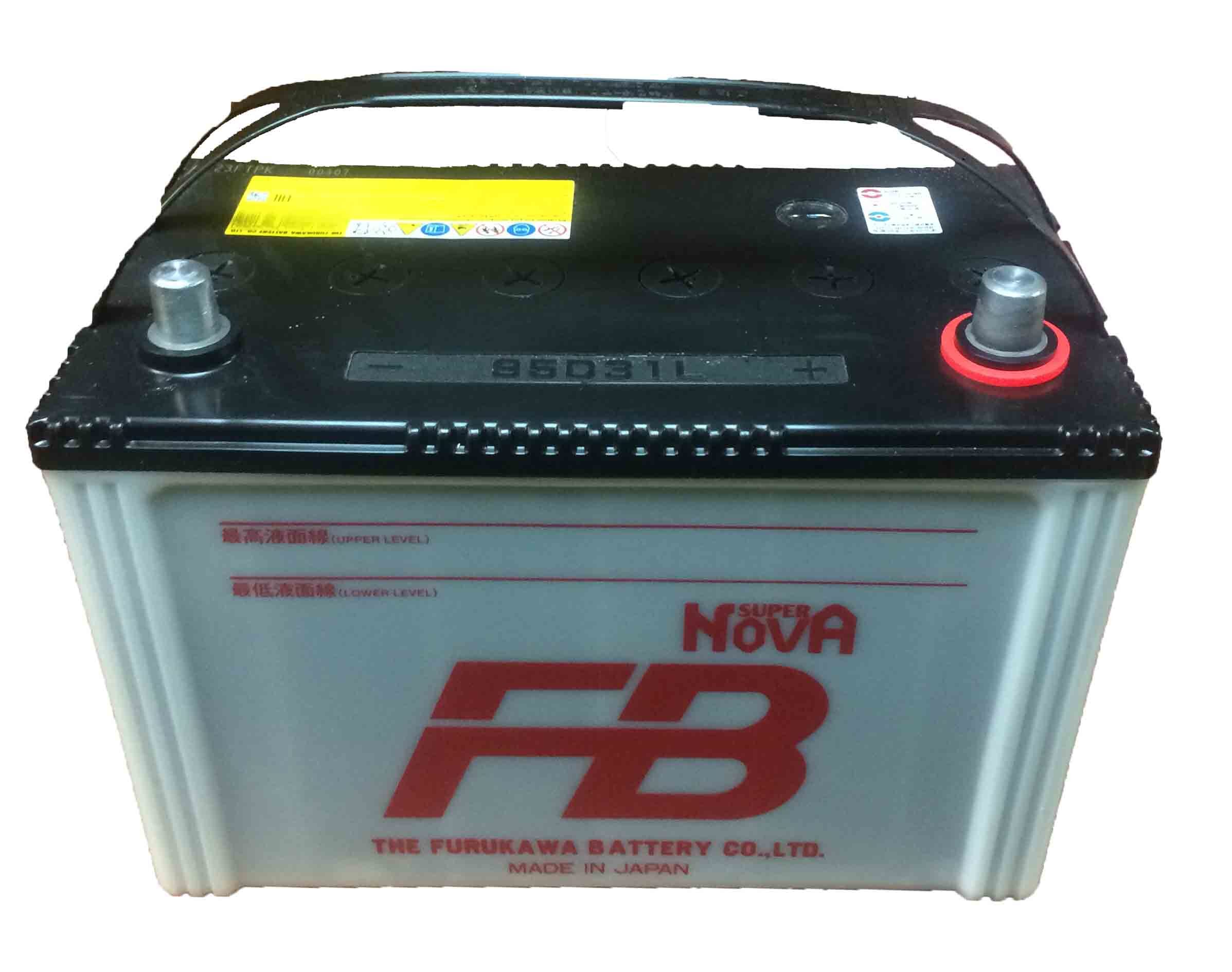 Аккумулятор автомобильный 80 ач. Автомобильный аккумулятор Furukawa Battery super Nova 95d31l. Furukawa Battery 95d31l. 95d31l аккумулятор fb Nova. Fb super Nova 95d31r 12в 80ач 750а.