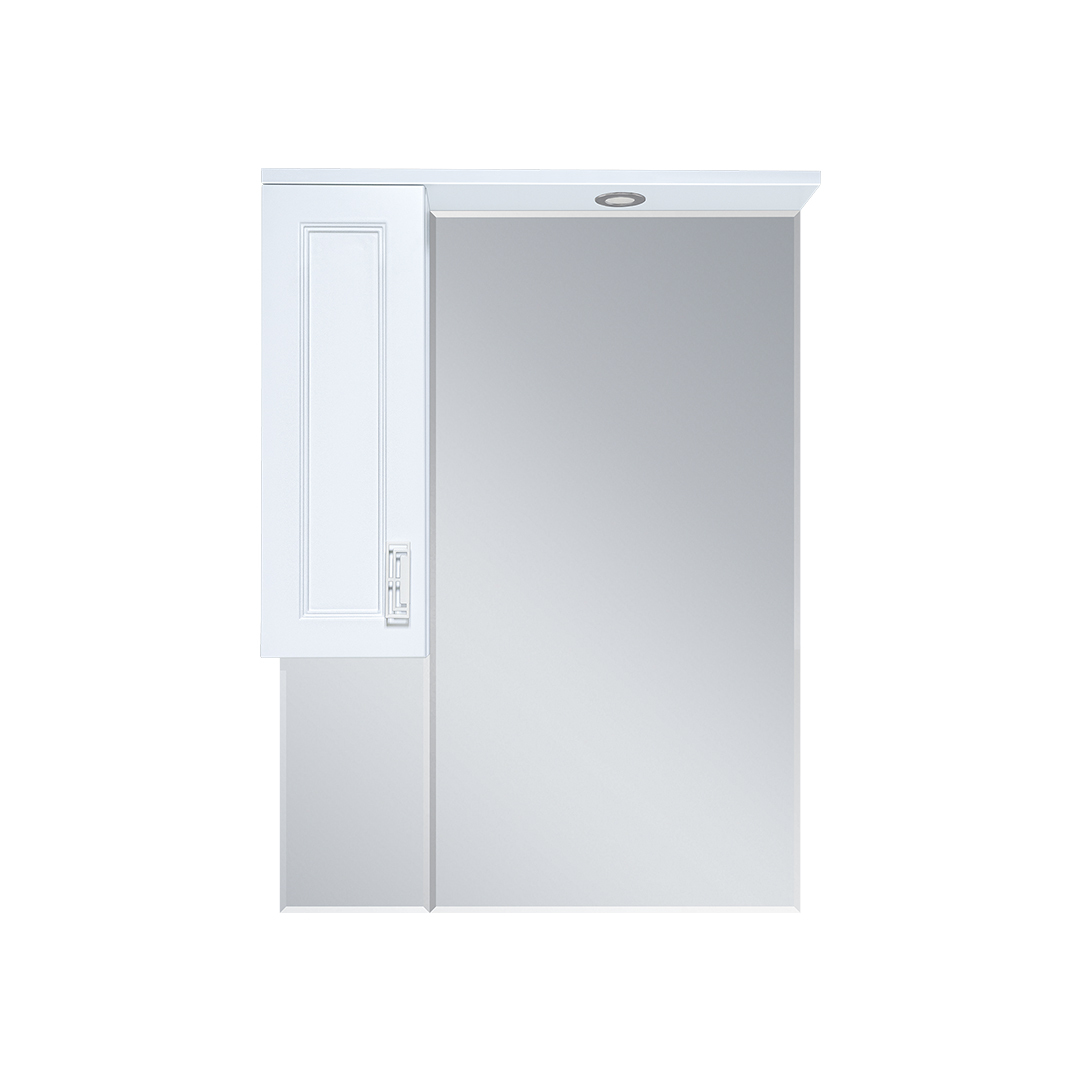 Зеркало-шкаф Рондо (Готика 60 белый левый (974203)