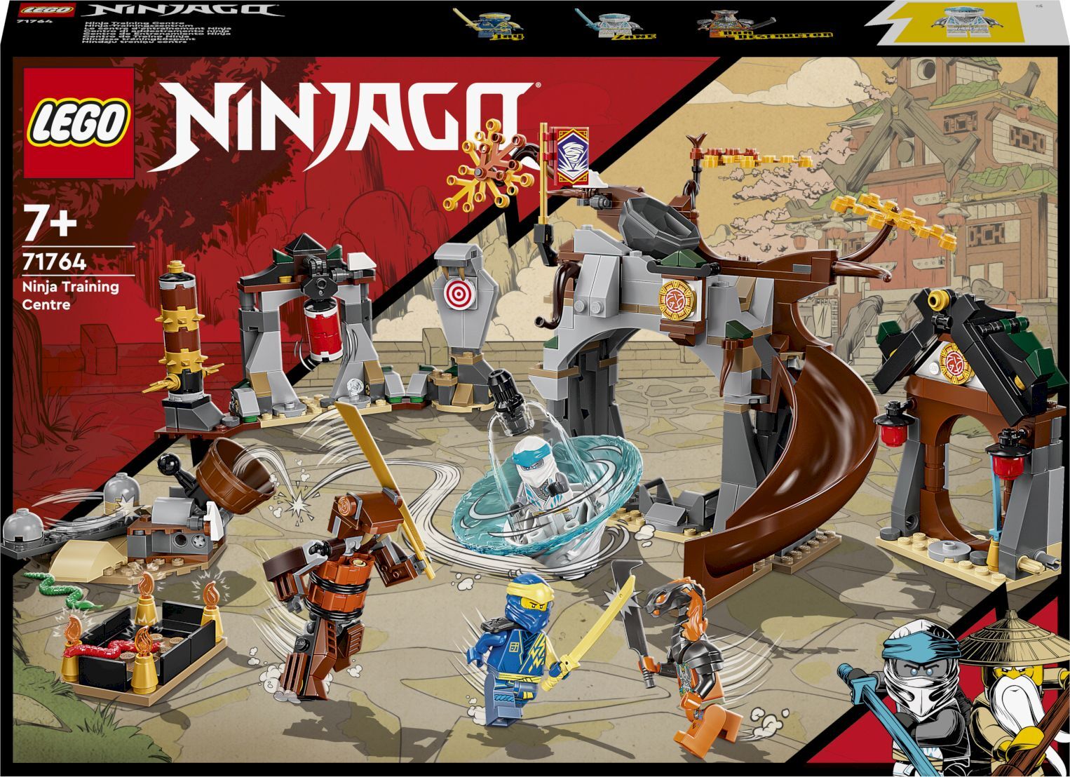 Конструктор LEGO Ninjago Тренировочный центр ниндзя, 524 детали, 7+, 71764