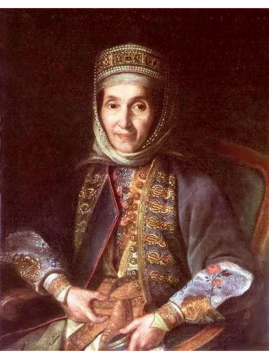 Портрет а. а. Лазаревой. 1769