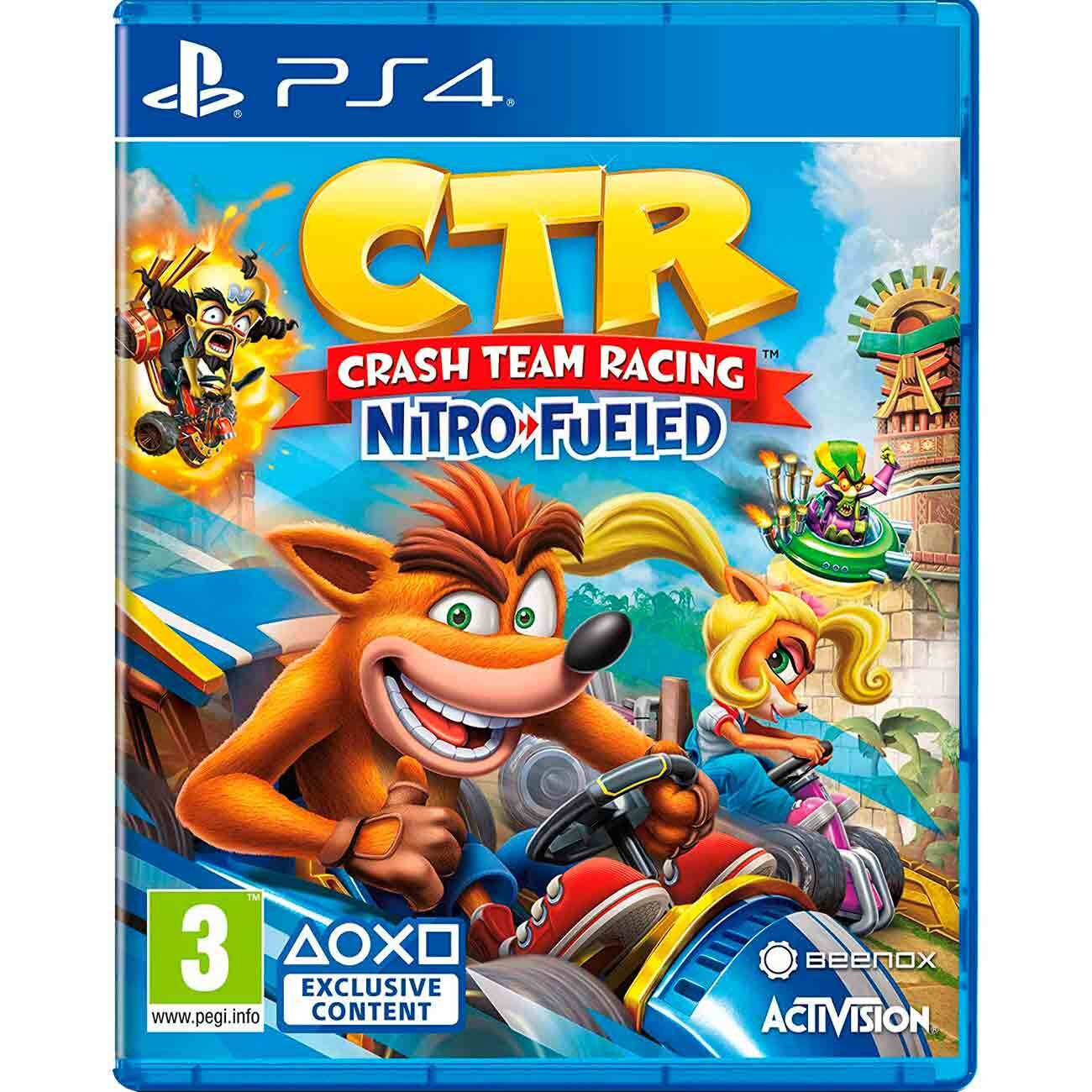 Игра Crash Team Racing Nitro-Fueled (PlayStation 4, Английская версия)