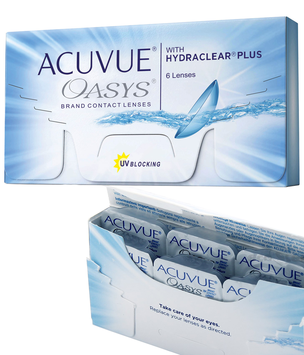 Линзы acuvue oasys 2 недели