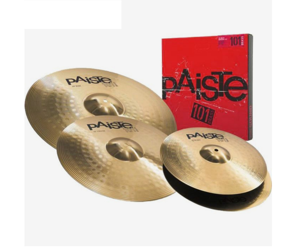 101 Brass Universal Set Комплект тарелок (14"/16"/20"), Paiste 000014USET