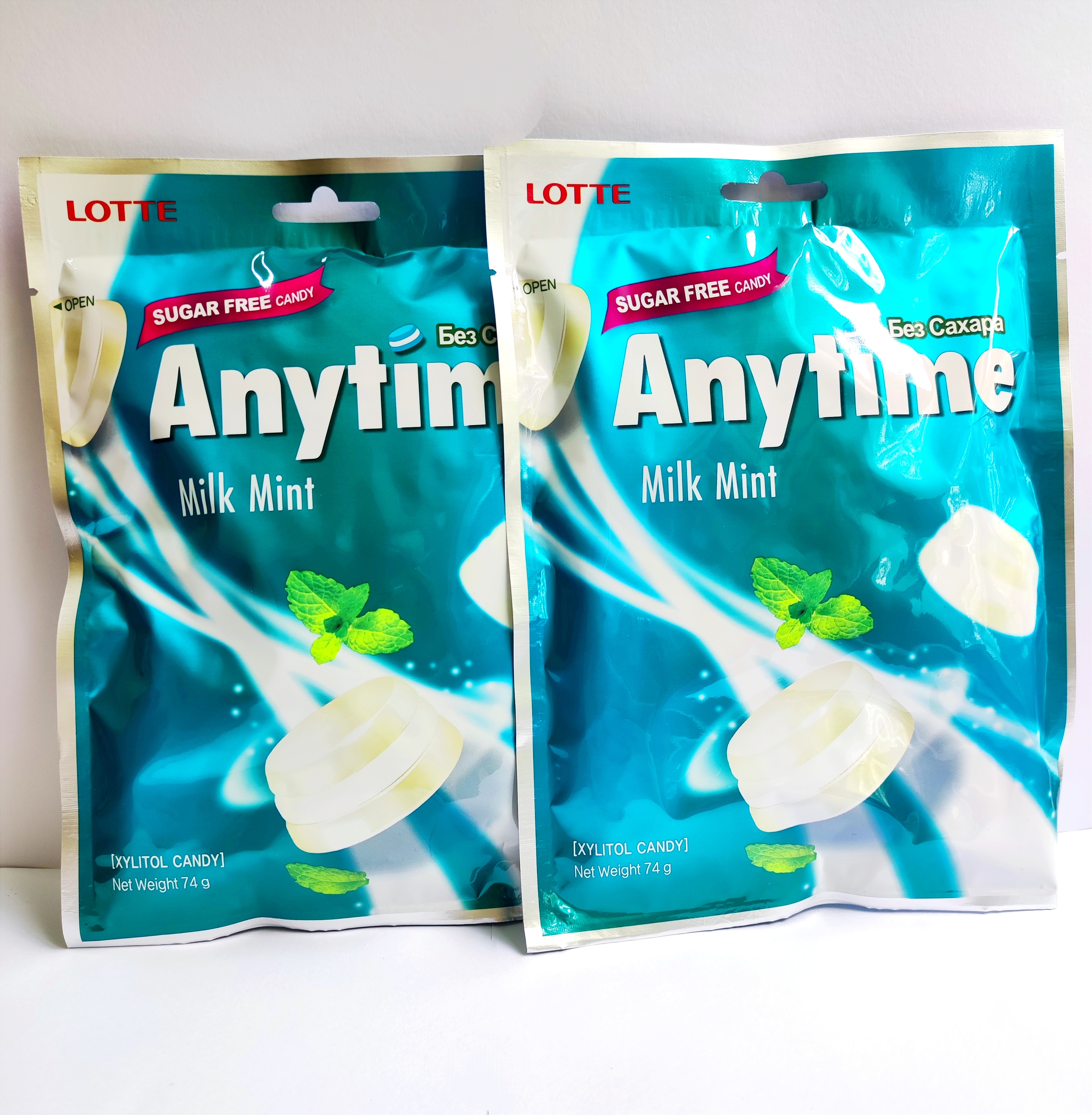 Леденцы anytime Lotte манго