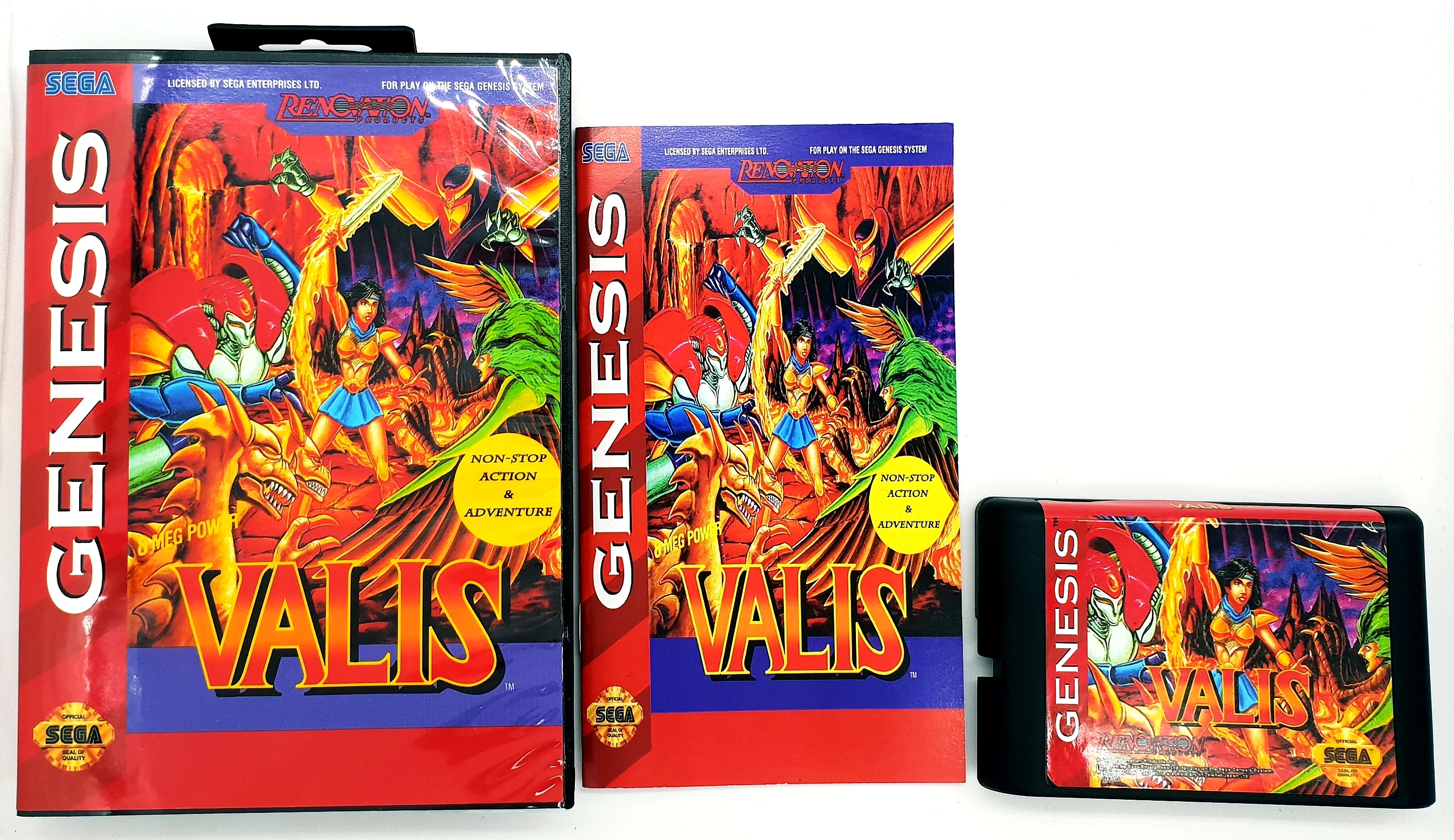 Картридж для Sega Mega Drive/Genesis, Valis