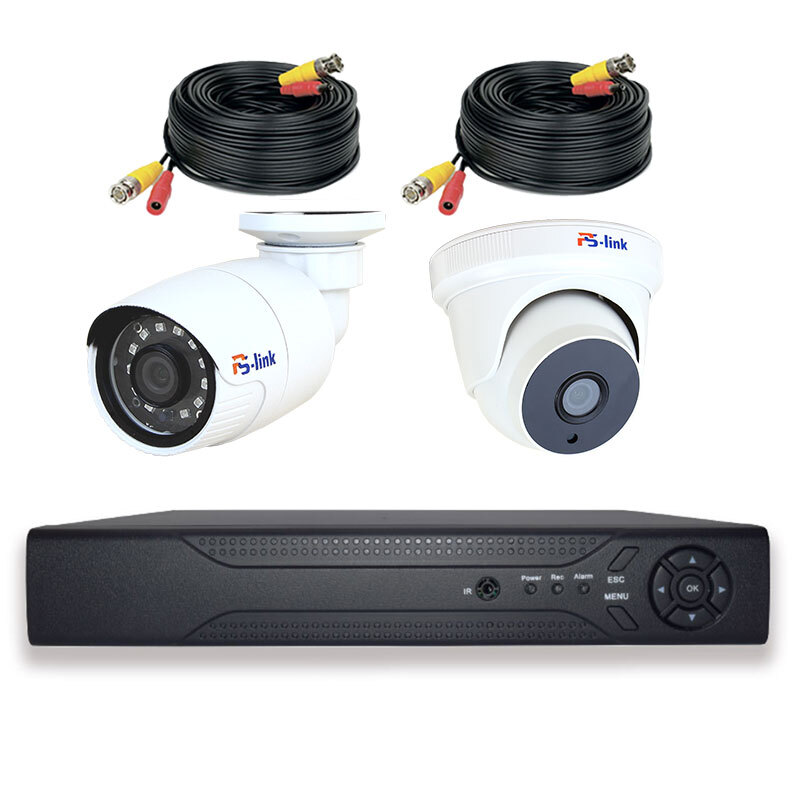 Комплект видеонаблюдения AHD 8Мп Ps-Link KIT-B802HD 1 камера для помещения 1 для улицы