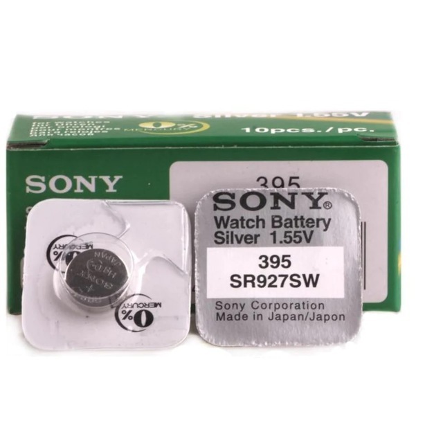 БатарейкаSony395(SR627SW),10шт.