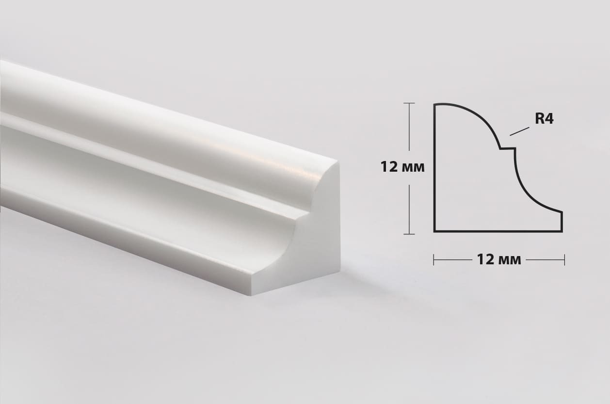 Акриловый плинтус бордюр для столешницы