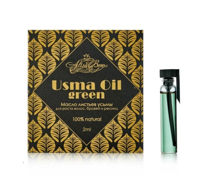 Масло листьев усьмы Usma Oil green ALISA BON, 2 мл