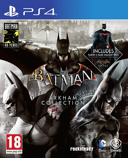 Batman Arkham Trilogy Collection (Русская Версия) для PS4