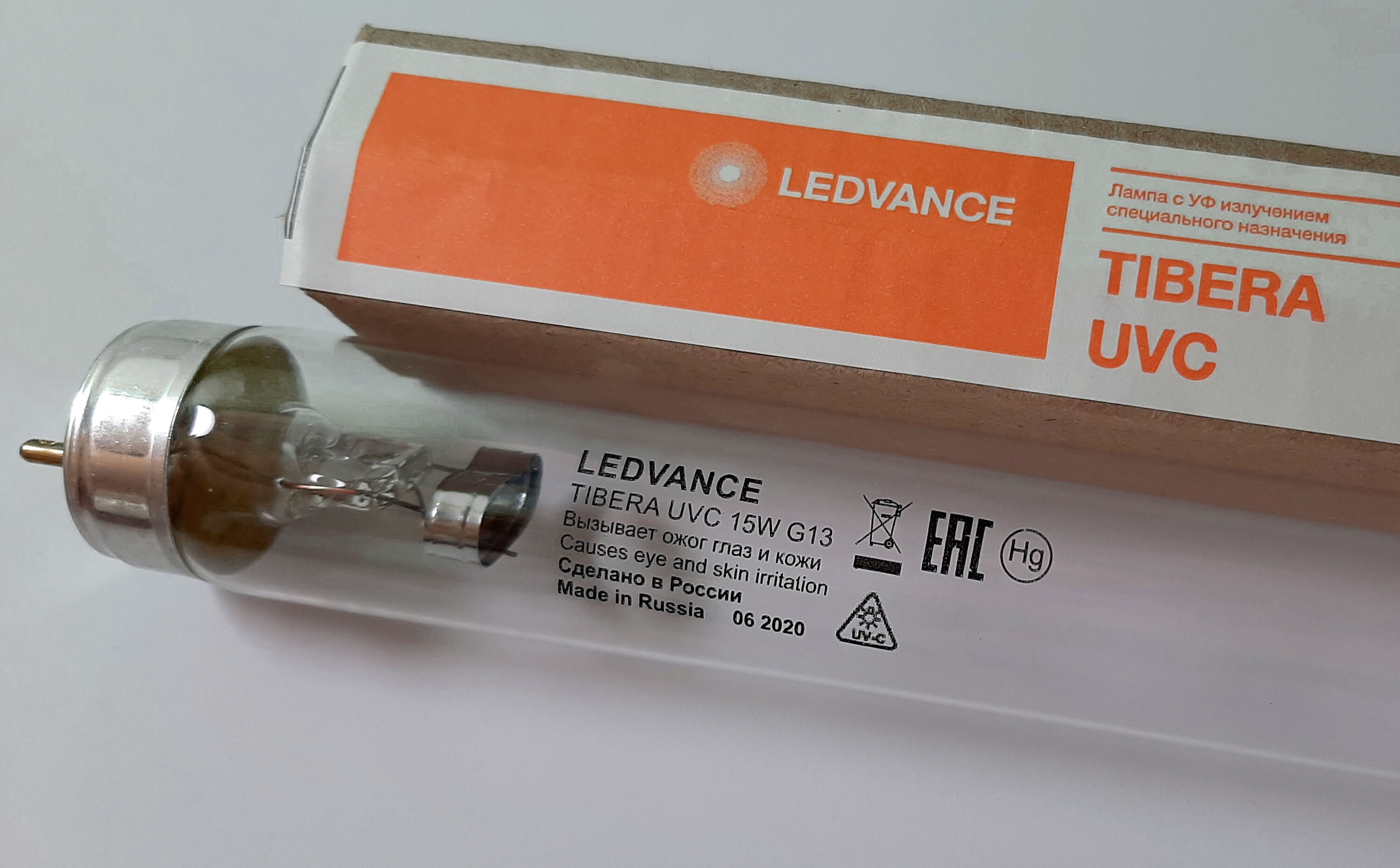 Лампы ledvance tibera uvc 15w g13. Tibera UVC 15w. Лампа бактерицидная Tibera UVC t8 15w g13. Лампа бактерицидная LEDVANCE Tibera UVC 30w t8 g13 25x1. Лампа LEDVANCE UVC 15w т8 g13.